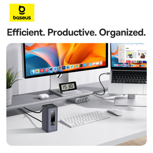 Thiết bị mở rộng hiệu Baseus Spacemate Series 11-in-1 (MAC) - Hình ảnh 8
