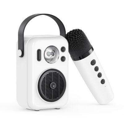 Loa Karaoke di động SoundPEATS Hi Singing, Kèm Micro không dây, Bluetooth 5.1, Pin 5H, LED đa sắc, 4 chế độ giọng hát