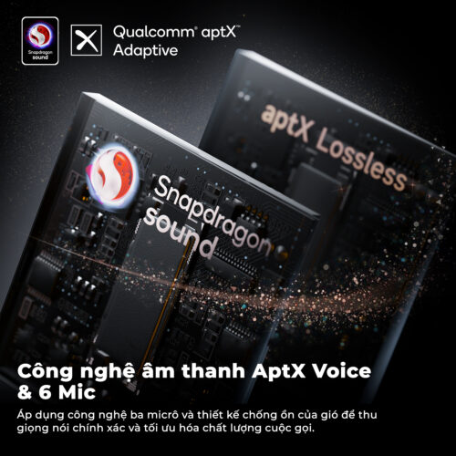 Tai nghe Bluetooth True Wireless SoundPEATS Air4 Pro, In-ear, Driver 13mm, Pin 26H, IPX4, Bluetooth 5.3, ANC, aptX Lossless - Hình ảnh 4