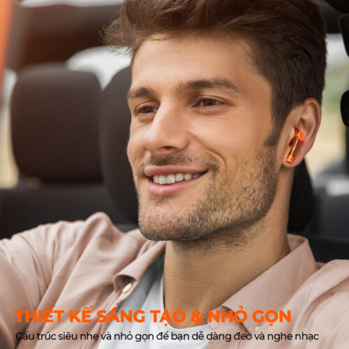 Tai nghe Bluetooth True Wireless SoundPEATS TRUEFREE T3, Semi-in-ear, Driver 13mm, Pin 28H, IPX4, Bluetooth 5.3, ANC - Hình ảnh 8