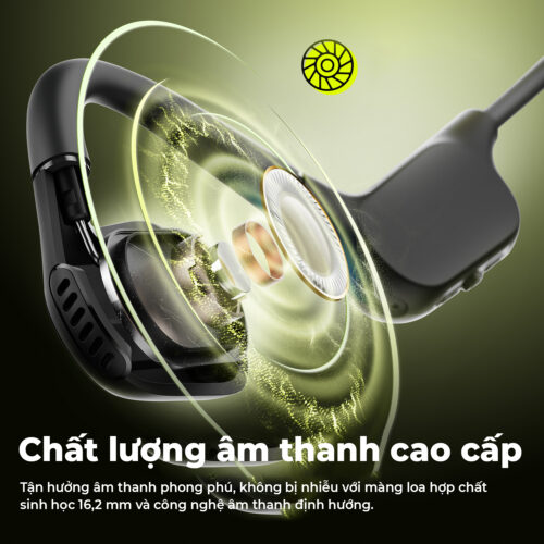 Tai nghe Bluetooth thể thao SoundPEATS RunFree Lite 2, Open-Ear, Driver 16.2mm, Pin 15H, IPX4, Bluetooth 5.3, ENC - Hình ảnh 2