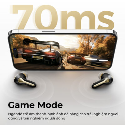 Tai nghe Bluetooth SoundPEATS Capsule 3 Pro+ (Plus), Hi-Res Audio, LDAC, ANC -45dB, Driver 12mm+XMEMS, Pin 43H, Bluetooth 5.3 - Tai nghe<strong> SoundPEATS Capsule 3 Pro+ (Plus)</strong> với công nghệ <strong>SoundPEATS Capsule 3 Pro+ (Plus)</strong>, Hi-Res Audio, codec LDAC, driver 12mm+XMEMS, âm thanh sống động. ANC -45dB, 6 mic ENC, Bluetooth 5.3, độ trễ 70ms. Pin 6.5H (tai nghe), 43H (với hộp sạc), sạc không dây. IPX4 chống nước, app PeatsAudio tùy chỉnh EQ. Bảo hành 12 tháng.
