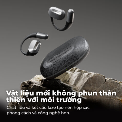 Tai nghe Bluetooth thể thao SoundPEATS HearFit, Open-Ear, Driver 15mm, Bluetooth 5.3, Pin 22H, IPX5, ENC - Hình ảnh 6