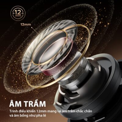 Tai nghe Bluetooth SoundPEATS Life Lite, In-ear, Driver 10mm, Pin 23H, IPX4, Bluetooth 5.3, Game Mode 50ms, ENC Mic - Tai nghe <strong>SoundPEATS Life</strong> thiết kế in-ear, driver 10mm, âm thanh sống động với codec AAC/SBC. Pin 6.5H (tai nghe), 23H (hộp sạc), sạc USB-C. IPX4 chống nước, micro ENC kép, Bluetooth 5.3, độ trễ 50ms (Game Mode). Điều khiển cảm ứng. Bảo hành 12 tháng, lý tưởng cho nghe nhạc, chơi game, đàm thoại.