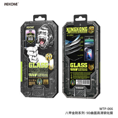 Kính cường lực KINGKONG WTP-066 siêu cứng, siêu mượt, full viền chống vân tay - Chính hãng