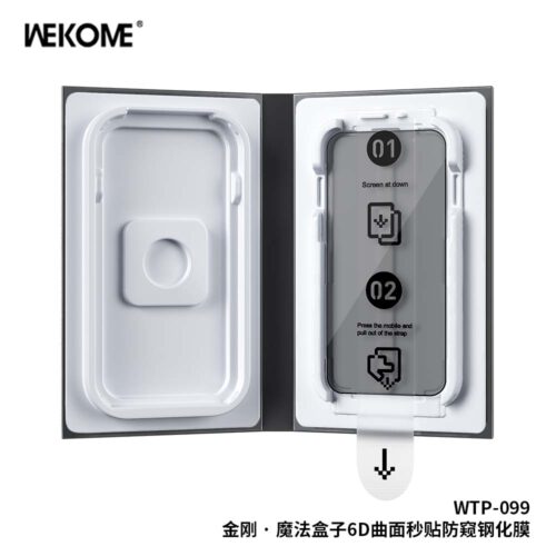 Kính Cường Lực WEKOME WTP-099 Kingkong, Khung Tự Dán, Chống Nhìn Trộm - Hình ảnh 4