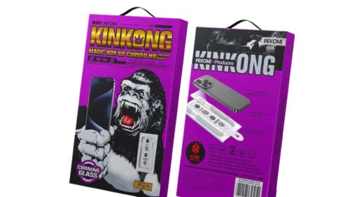 Kính Cường Lực KINGKONG MA-168, Khung Tự Dán, Siêu Cứng, Trong Suốt Cao Cấp - Hình ảnh 3