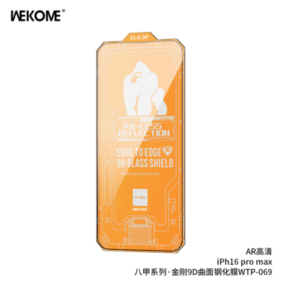 Kính Cường Lực WEKOME WTP-069 Kingkong, Phủ AR Chống Lóa, Lọc Ánh Sáng, Full Màn Hình - <p dir="ltr" data-pm-slice="1 1 []">Kính cường lực WEKOME <strong>WTP-069</strong> Kingkong, siêu mỏng 0.4mm, full màn hình, phủ AR chống lóa, lọc ánh sáng xanh, chống vân tay, dầu, nước. Độ cứng 9H, bảo vệ màn hình khỏi va đập, trầy xước. Khung tự dán, dán dễ, cảm ứng mượt. Lý tưởng cho iPhone, hiển thị sắc nét, thẩm mỹ cao.</p>
