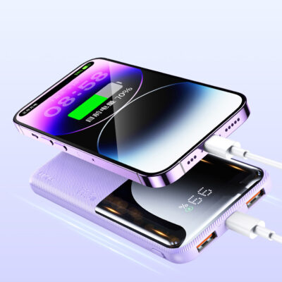 Pin Sạc Dự Phòng REMAX RPP-622 và RPP-623 Cynlle Series, 10000mAh/20000mAh, Sạc Nhanh QC 22.5W/PD 20W - <p dir="ltr" data-pm-slice="1 1 []">Pin sạc dự phòng REMAX <strong>RPP-622</strong> (10000mAh) và <strong>RPP-623</strong> (20000mAh) Cynlle Series, sạc nhanh QC 22.5W/PD 20W. Vỏ ABS+PC chống cháy, siêu mỏng, màn hình LCD hiển thị % pin. Cổng Type-C (in/out), 2 USB-A, sạc 3 thiết bị cùng lúc. Kích thước: <strong>RPP-622</strong> 142.5x68x16mm (233g), RPP-623 143.5x69x29mm (420g). Bảo hành 12 tháng, lý tưởng du lịch, công việc.</p>