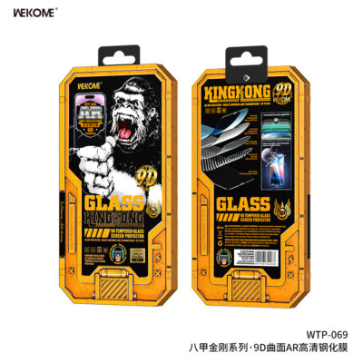 Kính Cường Lực WEKOME WTP-069 Kingkong, Phủ AR Chống Lóa, Lọc Ánh Sáng, Full Màn Hình