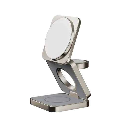 Đế sạc không dây từ tính MOMAX UD31 Qi2 15W 3 trong 1 có thể gập lại Q2.Mag - Hình ảnh 4