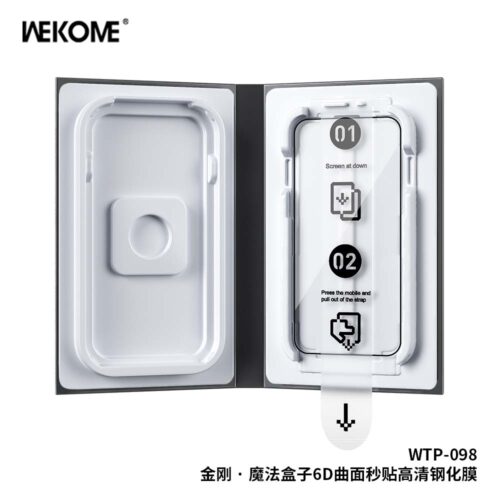 Kính Cường Lực WEKOME WTP-098 Kingkong, Khung Tự Dán, Trong Suốt, Siêu Bền - Hình ảnh 4