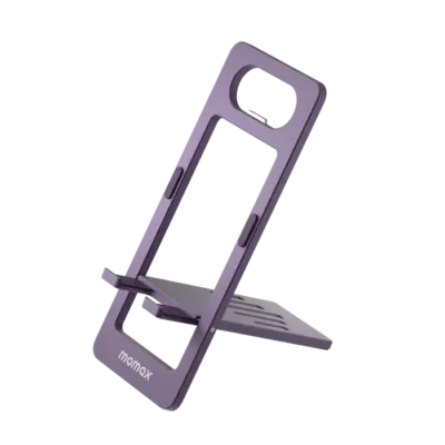 Giá sạc điện thoại di động tiện dụng MOMAX KH9 Fold Stand - Giải phóng đôi tay và tận hưởng trải nghiệm sử dụng điện thoại thoải mái hơn với <strong>Giá đỡ điện thoại gấp gọn MOMAX KH9</strong> Fold Stand. Thiết kế tiện dụng, có thể gấp gọn siêu nhỏ để dễ dàng mang theo bất cứ đâu. <strong>MOMAX KH9</strong> hỗ trợ dựng điện thoại ở nhiều góc độ và độ cao khác nhau, lý tưởng để xem phim, gọi video, lướt web hoặc sử dụng khi đang sạc. Cấu trúc chắc chắn, giữ điện thoại ổn định. Với <strong>Giá đỡ điện thoại MOMAX KH9</strong>, bạn luôn có một bệ đỡ đáng tin cậy cho chiếc smartphone của mình, dù ở nhà, văn phòng hay khi di chuyển.