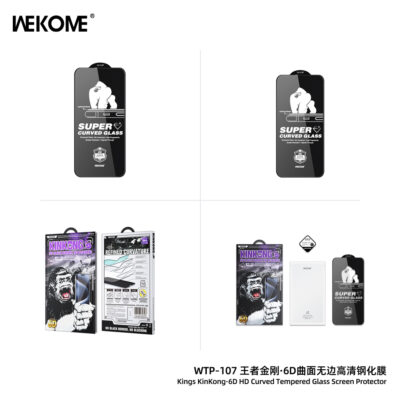 Kính Cường Lực KINGKONG WTP-107 Trong Suốt Không Viền Đen, Siêu Cứng, Chống Vân Tay - <p dir="ltr" data-pm-slice="1 1 []">Kính cường lực KINGKONG <strong>WTP-107</strong>, siêu mỏng 0.33mm, full màn hình 6D, trong suốt HD, không viền đen, phủ nano chống vân tay, bụi, dầu, nước. Độ cứng 9H, bảo vệ màn hình iPhone khỏi va đập, trầy xước. Khung tự dán, dán dễ, cảm ứng mượt. Lý tưởng cho iPhone, hiển thị sắc nét, thẩm mỹ cao.</p>