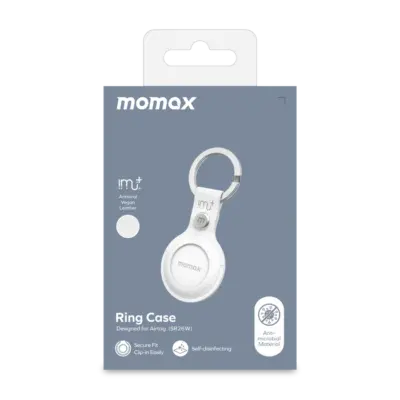 Giá đỡ AirTag MOMAX SR26W Hộp đựng bằng da thuần chay Finder Tag có móc chìa khóa - Bảo vệ và tô điểm cho chiếc AirTag của bạn với <strong>Giá đỡ AirTag MOMAX SR26W</strong> Hộp đựng bằng da thuần chay. Thiết kế cao cấp, sang trọng với chất liệu da thuần chay bền đẹp, thân thiện môi trường. Móc chìa khóa chắc chắn giúp bạn dễ dàng gắn <strong>MOMAX SR26W</strong> vào chìa khóa, túi xách, balo, hành lý... đảm bảo AirTag luôn ở đúng vị trí và sẵn sàng giúp bạn tìm kiếm đồ vật bị thất lạc qua mạng lưới Find My. <strong>Giá đỡ AirTag MOMAX SR26W</strong> không chỉ bảo vệ AirTag khỏi trầy xước mà còn tăng thêm nét tinh tế cho phụ kiện của bạn. An tâm hơn với <strong>MOMAX SR26W</strong>!