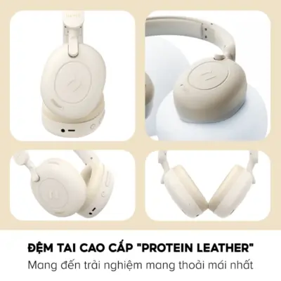 Tai Nghe Headphone HAVIT H655BT, Bluetooth 5.3, Chống Ồn ANC, Nghe Đến 65H - Hàng Chính Hãng - Đắm chìm trong thế giới âm thanh tinh khiết và tận hưởng sự tự do không giới hạn với tai nghe headphone <strong>HAVIT H655BT</strong>. Đây là một cỗ máy âm thanh toàn diện, trang bị công nghệ chống ồn chủ động (ANC) mạnh mẽ, giúp bạn loại bỏ tạp âm môi trường để tập trung tuyệt đối. Điểm nhấn không tưởng là thời lượng pin lên đến 65 giờ, cho phép bạn sử dụng hàng tuần liền mà không cần sạc. Trải nghiệm kết nối không dây hoàn hảo với Bluetooth 5.3 và chất âm Hi-Res sống động. Với thiết kế gập gọn và đệm tai siêu mềm mại, <strong>HAVIT H655BT</strong> là lựa chọn tối thượng cho công việc, du lịch và thư giãn.
