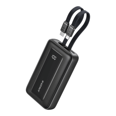 Pin Sạc Dự Phòng Anker A1680 -  Anker Zolo 10.000mAh 30W A1680 Tích Hợp Cáp USB-C và Lightning