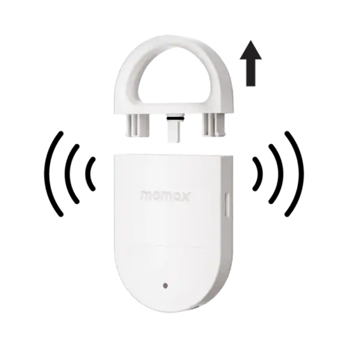 Báo động chống trộm cá nhân MOMAX BR17 PinBuzz có thể sạc lại với Find My Locator - Hình ảnh 22
