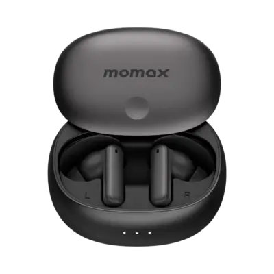 Tai nghe không dây MOMAX BT13 chống ồn 1-Vibe Lite True Wireless - Đắm chìm vào thế giới âm thanh của riêng bạn với <strong>Tai nghe không dây MOMAX BT13</strong> chống ồn 1-Vibe Lite. Công nghệ chống ồn chủ động (ANC) giúp loại bỏ tiếng ồn xung quanh, cho phép bạn tập trung nghe nhạc, podcast hay thưởng thức các cuộc gọi rõ ràng. <strong>MOMAX BT13</strong> mang đến chất âm cân bằng và trải nghiệm đeo thoải mái nhờ thiết kế nhỏ gọn, công thái học. Kết nối không dây True Wireless tiện lợi, pin bền bỉ cùng hộp sạc. Với <strong>Tai nghe không dây MOMAX BT13</strong>, bạn có thể tận hưởng âm thanh chất lượng cao mọi lúc, mọi nơi, không bị làm phiền bởi tiếng ồn môi trường.