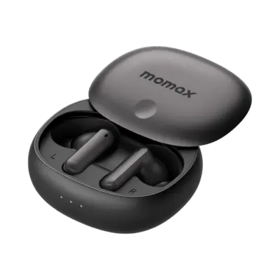 Tai nghe không dây MOMAX BT13 chống ồn 1-Vibe Lite True Wireless - Đắm chìm vào thế giới âm thanh của riêng bạn với <strong>Tai nghe không dây MOMAX BT13</strong> chống ồn 1-Vibe Lite. Công nghệ chống ồn chủ động (ANC) giúp loại bỏ tiếng ồn xung quanh, cho phép bạn tập trung nghe nhạc, podcast hay thưởng thức các cuộc gọi rõ ràng. <strong>MOMAX BT13</strong> mang đến chất âm cân bằng và trải nghiệm đeo thoải mái nhờ thiết kế nhỏ gọn, công thái học. Kết nối không dây True Wireless tiện lợi, pin bền bỉ cùng hộp sạc. Với <strong>Tai nghe không dây MOMAX BT13</strong>, bạn có thể tận hưởng âm thanh chất lượng cao mọi lúc, mọi nơi, không bị làm phiền bởi tiếng ồn môi trường.