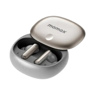 Tai nghe không dây MOMAX BT13 chống ồn 1-Vibe Lite True Wireless - Đắm chìm vào thế giới âm thanh của riêng bạn với <strong>Tai nghe không dây MOMAX BT13</strong> chống ồn 1-Vibe Lite. Công nghệ chống ồn chủ động (ANC) giúp loại bỏ tiếng ồn xung quanh, cho phép bạn tập trung nghe nhạc, podcast hay thưởng thức các cuộc gọi rõ ràng. <strong>MOMAX BT13</strong> mang đến chất âm cân bằng và trải nghiệm đeo thoải mái nhờ thiết kế nhỏ gọn, công thái học. Kết nối không dây True Wireless tiện lợi, pin bền bỉ cùng hộp sạc. Với <strong>Tai nghe không dây MOMAX BT13</strong>, bạn có thể tận hưởng âm thanh chất lượng cao mọi lúc, mọi nơi, không bị làm phiền bởi tiếng ồn môi trường.