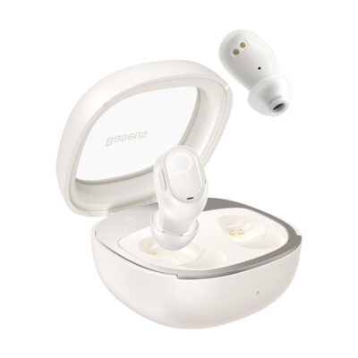 Tai Nghe Không Dây Baseus Bowie WM02+ - Màn Hình LED, Bluetooth 5.3, Pin 25 Giờ, Thiết Kế Thời Trang - Nâng tầm phong cách của bạn với tai nghe không dây <strong>Baseus Bowie WM02+</strong>. Điểm nhấn đột phá là màn hình LED kỹ thuật số ngay trên hộp sạc, hiển thị chính xác % pin còn lại và thời gian sạc, giúp bạn luôn chủ động về năng lượng. Thiết kế "viên nang" trong suốt siêu nhỏ gọn, thời trang, mang lại cảm giác đeo nhẹ nhàng và thoải mái. Trang bị công nghệ Bluetooth 5.3 mới nhất, tai nghe đảm bảo kết nối ổn định và độ trễ cực thấp chỉ 60ms, lý tưởng cho việc chơi game. Tận hưởng âm nhạc suốt 50 giờ cùng hộp sạc và công nghệ sạc nhanh 10 phút cho 2 giờ sử dụng. <strong>Baseus Bowie WM02+</strong> là sự lựa chọn hoàn hảo cho thế hệ trẻ năng động và cá tính.