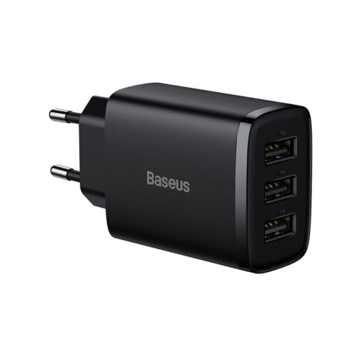 Củ sạc hiệu Baseus Compact 3U 17W EU - Hình ảnh 2