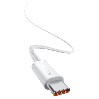 Cáp sạc nhanh hiệu Baseus Dynamic Series Type-C to Type-C 100W 1m - Giải phóng toàn bộ sức mạnh sạc của bạn với cáp <strong>Baseus Dynamic Series Type-C to Type-C 100W</strong>. Được thiết kế để đáp ứng nhu cầu năng lượng của các thiết bị đòi hỏi khắt khe nhất, cáp hỗ trợ công suất sạc Power Delivery (PD) lên đến 100W (20V/5A), cho phép sạc nhanh cả laptop, MacBook, máy tính bảng và smartphone. Tích hợp chip E-Marker thông minh, cáp tự động điều chỉnh dòng điện để đảm bảo an toàn tuyệt đối cho thiết bị của bạn. Lớp vỏ bọc bằng dây dù bện hai màu thời trang, siêu bền bỉ, chống rối và chống đứt gãy hiệu quả. Hãy nâng cấp trải nghiệm sạc của bạn với cáp <strong>Baseus Dynamic Series Type-C to Type-C 100W</strong> ngay hôm nay!