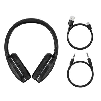 Tai nghe chụp tai không dây Baseus Encok D02 Pro - Tận hưởng âm nhạc không giới hạn với tai nghe chụp tai <strong>Baseus Encok D02 Pro</strong>. Nổi bật với thời lượng pin cực khủng lên đến 50 giờ, bạn có thể nghe nhạc cả tuần chỉ với một lần sạc. Công nghệ Bluetooth 5.3 mới nhất đảm bảo kết nối ổn định, liền mạch cùng độ trễ siêu thấp. Màng loa dynamic 40mm mang đến chất âm Hi-Fi sống động, bass sâu và treble chi tiết. Thiết kế gập gọn thông minh cùng đệm tai siêu mềm mang lại sự thoải mái tối đa khi đeo. Đặc biệt, <strong>Baseus Encok D02 Pro</strong> hỗ trợ cả chế độ có dây qua cổng 3.5mm, không lo gián đoạn cuộc vui. Nâng cấp trải nghiệm nghe nhạc của bạn ngay hôm nay!