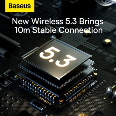 Tai nghe chụp tai không dây Baseus Encok D02 Pro - Tận hưởng âm nhạc không giới hạn với tai nghe chụp tai <strong>Baseus Encok D02 Pro</strong>. Nổi bật với thời lượng pin cực khủng lên đến 50 giờ, bạn có thể nghe nhạc cả tuần chỉ với một lần sạc. Công nghệ Bluetooth 5.3 mới nhất đảm bảo kết nối ổn định, liền mạch cùng độ trễ siêu thấp. Màng loa dynamic 40mm mang đến chất âm Hi-Fi sống động, bass sâu và treble chi tiết. Thiết kế gập gọn thông minh cùng đệm tai siêu mềm mang lại sự thoải mái tối đa khi đeo. Đặc biệt, <strong>Baseus Encok D02 Pro</strong> hỗ trợ cả chế độ có dây qua cổng 3.5mm, không lo gián đoạn cuộc vui. Nâng cấp trải nghiệm nghe nhạc của bạn ngay hôm nay!