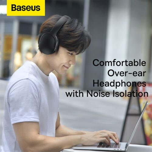 Tai nghe chụp tai không dây Baseus Encok D02 Pro - Hình ảnh 15