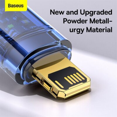 Cáp sạc nhanh tự ngắt hiệu Baseus Explorer Series USB to IP 2.4A 1m - Bạn lo lắng về việc sạc iPhone qua đêm sẽ làm chai pin? Cáp sạc <strong>Baseus Explorer Series</strong> là giải pháp hoàn hảo dành cho bạn! Được trang bị chip tự ngắt thông minh, cáp sẽ tự động ngắt nguồn điện sau khi thiết bị được sạc đầy, bảo vệ tuổi thọ pin một cách tối ưu. Đèn LED báo trạng thái trực quan giúp bạn dễ dàng nhận biết khi nào quá trình sạc hoàn tất. Cung cấp dòng sạc nhanh và ổn định 2.4A, kết hợp với thiết kế dây dù bện và đầu cắm hợp kim sang trọng, siêu bền bỉ. Hãy chọn cáp <strong>Baseus Explorer Series</strong> để sạc an toàn, ngủ an tâm và giữ cho chiếc iPhone của bạn luôn khỏe mạnh.