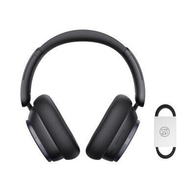 Tai nghe không dây chống ồn hiệu Baseus H1 Pro - Đắm chìm trong không gian âm nhạc tĩnh lặng tuyệt đối với tai nghe <strong>Baseus H1 Pro</strong>. Công nghệ chống ồn chủ động Hybrid ANC hàng đầu, giảm tới 95% tiếng ồn xung quanh (-48dB), cho phép bạn tập trung hoàn toàn vào công việc hoặc thưởng thức âm nhạc. Trải nghiệm âm thanh vòm 360° sống động nhờ công nghệ Âm thanh không gian (Spatial Audio) độc quyền. Thời lượng pin cực khủng lên đến 80 giờ, kết nối Bluetooth 5.2 ổn định và thiết kế chụp tai êm ái, nhẹ nhàng. <strong>Baseus H1 Pro</strong> là sự lựa chọn hoàn hảo cho những ai tìm kiếm một chiếc tai nghe không dây cao cấp, đáp ứng mọi nhu cầu từ giải trí đến làm việc chuyên nghiệp.