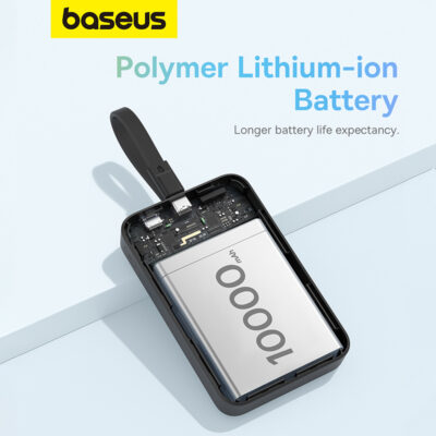 Sạc dự phòng không dây hiệu Baseus Magnetic Mini Fast Charge Type-C Edition 10000mAh 30W - Tạm biệt sự cồng kềnh với pin sạc dự phòng <strong>Baseus Magnetic Mini</strong> 10000mAh 30W! Đây là giải pháp năng lượng tối ưu, kết hợp thiết kế siêu nhỏ gọn (nhỏ hơn cả iPhone Mini) và sức mạnh sạc nhanh PD 30W đột phá. Lực hít từ tính cực mạnh bám chắc vào mặt lưng iPhone, cho phép bạn vừa sạc không dây, vừa sử dụng điện thoại thoải mái. Công suất 30W đủ sức sạc nhanh cho cả iPhone, các dòng flagship Android và thậm chí là MacBook Air. Dung lượng 10000mAh bền bỉ cùng màn hình LED kỹ thuật số hiển thị chính xác % pin. <strong>Baseus Magnetic Mini</strong> là sự lựa chọn hoàn hảo cho người dùng tìm kiếm sức mạnh, sự tiện lợi và tính di động tối đa.