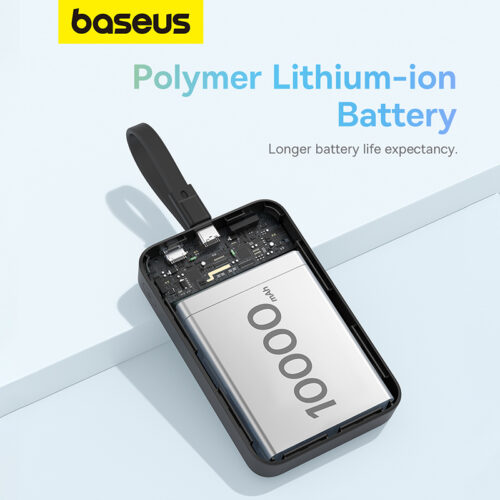 Sạc dự phòng không dây hiệu Baseus Magnetic Mini Fast Charge Type-C Edition 10000mAh 30W - Hình ảnh 14