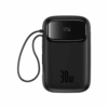 Sạc dự phòng hiệu Baseus QPow 2 Digital Display Fast-Charging 20000mAh 30W - Trải nghiệm sự cân bằng hoàn hảo giữa sức mạnh và tính di động với sạc dự phòng <strong>Baseus QPow 2</strong> 10000mAh 30W. Đây là giải pháp năng lượng tối ưu cho người dùng năng động, nổi bật với sợi cáp sạc nhanh tích hợp sẵn, loại bỏ hoàn toàn nỗi lo quên mang theo cáp. Công suất 30W mạnh mẽ cho phép sạc nhanh không chỉ cho điện thoại mà còn cho cả iPad và tablet. Với dung lượng 10000mAh lý tưởng cho việc sử dụng hàng ngày và màn hình LED kỹ thuật số, bạn sẽ luôn chủ động. Siêu nhỏ gọn, đa năng và mạnh mẽ, <strong>Baseus QPow 2</strong> là người bạn đồng hành không thể thiếu mỗi ngày.