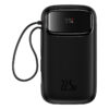 Sạc dự phòng hiệu Baseus Qpow2 Dual-Cable Digital Display Fast Charge 20000mAh 22.5W - Điện thoại của bạn không có jack 3.5mm? Đừng vội từ bỏ chiếc tai nghe có dây yêu thích của mình! Đầu chuyển đổi <strong>Baseus Type-C Male to 3.5mm Female L54</strong> là giải pháp hoàn hảo, giúp kết nối tai nghe 3.5mm truyền thống với các thiết bị Type-C hiện đại. Được trang bị chip giải mã âm thanh (DAC) cao cấp, adapter đảm bảo truyền tải chất âm Hi-Fi trung thực, không suy hao, giữ trọn vẹn cảm xúc của bản nhạc gốc. Sản phẩm hỗ trợ đầy đủ micro đàm thoại và các phím chức năng trên dây tai nghe. Với thiết kế dây dù bện bền bỉ và vỏ hợp kim nhôm sang trọng, <strong>Baseus Type-C Male to 3.5mm Female L54</strong> là phụ kiện nhỏ gọn, đáng tin cậy cho mọi tín đồ âm thanh.