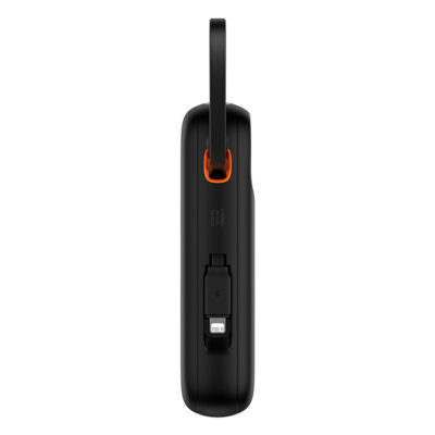 Sạc dự phòng hiệu Baseus Qpow2 Dual-Cable Digital Display Fast Charge 20000mAh 22.5W - Chấm dứt nỗi lo quên dây sạc với pin sạc dự phòng <strong>Baseus Qpow2</strong>! Đây là giải pháp năng lượng tối thượng với 2 cáp sạc (1 Type-C & 1 Lightning) được tích hợp sẵn, gọn gàng ngay trên thân pin. Với công suất sạc nhanh 22.5W, sản phẩm hỗ trợ đa giao thức từ Huawei SCP đến PD 20W, giúp sạc 60% pin cho iPhone chỉ trong 30 phút. Dung lượng khủng 20000mAh đảm bảo năng lượng cho nhiều ngày, trong khi màn hình LED kỹ thuật số hiển thị chính xác % pin còn lại. Đặc biệt, <strong>Baseus Qpow2</strong> có khả năng sạc cùng lúc cho 4 thiết bị, biến nó thành một trạm năng lượng di động thực thụ. Đây là sự lựa chọn hoàn hảo cho người dùng tìm kiếm sự tiện lợi và sức mạnh tối đa.