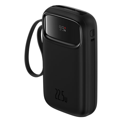 Sạc dự phòng hiệu Baseus Qpow2 Dual-Cable Digital Display Fast Charge 20000mAh 22.5W - Hình ảnh 5