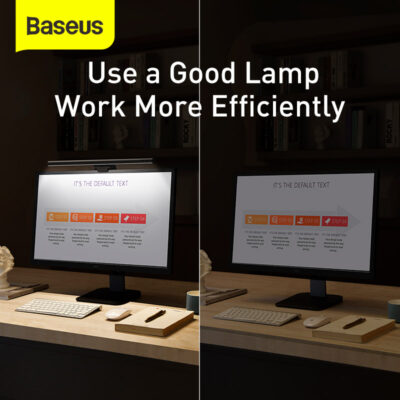 Đèn treo màn hình máy tính hiệu Baseus i-wok Series USB Asymmetric Light Source (Youth) - Nâng cấp không gian làm việc và bảo vệ đôi mắt của bạn với đèn treo màn hình <strong>Baseus i-wok Series</strong>. Được thiết kế với nguồn sáng bất đối xứng đột phá, đèn chiếu sáng tập trung vào khu vực bàn phím và tài liệu mà hoàn toàn không gây phản chiếu hay lóa màn hình, giảm thiểu mỏi mắt hiệu quả khi làm việc lâu. Với 3 chế độ màu (trắng, vàng, hỗn hợp) và khả năng điều chỉnh độ sáng vô cấp, bạn có thể dễ dàng tùy chỉnh ánh sáng phù hợp cho mọi công việc và tâm trạng. Thiết kế kẹp treo thông minh, tiết kiệm không gian bàn làm việc tối đa. Đèn treo màn hình <strong>Baseus i-wok Series</strong> là giải pháp chiếu sáng hoàn hảo cho người làm việc văn phòng, lập trình viên, nhà thiết kế và game thủ.