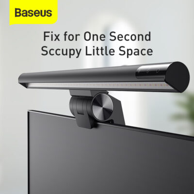Đèn treo màn hình máy tính hiệu Baseus i-wok Series USB Asymmetric Light Source (Youth) - Nâng cấp không gian làm việc và bảo vệ đôi mắt của bạn với đèn treo màn hình <strong>Baseus i-wok Series</strong>. Được thiết kế với nguồn sáng bất đối xứng đột phá, đèn chiếu sáng tập trung vào khu vực bàn phím và tài liệu mà hoàn toàn không gây phản chiếu hay lóa màn hình, giảm thiểu mỏi mắt hiệu quả khi làm việc lâu. Với 3 chế độ màu (trắng, vàng, hỗn hợp) và khả năng điều chỉnh độ sáng vô cấp, bạn có thể dễ dàng tùy chỉnh ánh sáng phù hợp cho mọi công việc và tâm trạng. Thiết kế kẹp treo thông minh, tiết kiệm không gian bàn làm việc tối đa. Đèn treo màn hình <strong>Baseus i-wok Series</strong> là giải pháp chiếu sáng hoàn hảo cho người làm việc văn phòng, lập trình viên, nhà thiết kế và game thủ.