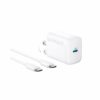 Sạc Nhanh Anker 312 Ace 30W (B2640) Kèm Cáp C to C - Anker B2640 30W Chính Hãng, Giá Tốt - Trải nghiệm sự tiện lợi tối đa với củ sạc Anker Nano 70W <strong>A121A</strong> – giải pháp năng lượng "tất cả trong một" cho người dùng hiện đại. Với thiết kế siêu nhỏ gọn nhờ công nghệ GaN và chân cắm có thể gập lại, đây là người bạn đồng hành hoàn hảo cho mọi chuyến đi. Sản phẩm sở hữu 3 cổng sạc (2 USB-C, 1 USB-A) với tổng công suất 70W, đủ sức sạc nhanh cho cả MacBook, iPhone, và các thiết bị khác cùng lúc. Công nghệ ActiveShield™ 2.0 đảm bảo an toàn tuyệt đối, ngăn ngừa quá nhiệt và bảo vệ thiết bị của bạn. Hãy thay thế mọi củ sạc cồng kềnh bằng Anker <strong>A121A</strong> duy nhất.