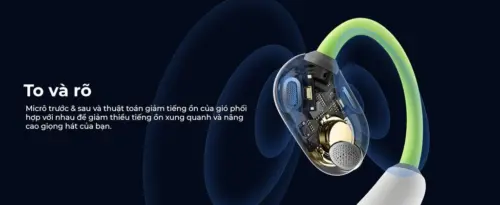 Tai Nghe Bluetooth Baseus Eli Sport 1 Open-Ear TWS Earbuds - Hình ảnh 17