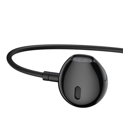 Tai nghe có dây hiệu Baseus Encok 3.5mm H19 - Khám phá thế giới âm thanh sống động cùng tai nghe <strong>Baseus Encok 3.5mm H19</strong>. Với thiết kế công thái học nghiêng 60 độ độc đáo, tai nghe mang lại cảm giác đeo thoải mái suốt ngày dài mà không gây đau tai. Màng loa PET 14mm tái tạo âm thanh Hi-Fi chi tiết, từ dải bass trầm ấm đến treble trong trẻo, cho bạn đắm chìm trong từng giai điệu. Micro đa hướng độ nhạy cao đảm bảo cuộc gọi luôn rõ ràng, liền mạch. Tích hợp bộ điều khiển thông minh ngay trên dây, việc điều khiển nhạc và cuộc gọi chưa bao giờ dễ dàng hơn. Sở hữu ngay <strong>Baseus Encok 3.5mm H19</strong> chính hãng để nâng tầm trải nghiệm âm thanh của bạn!