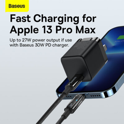 Cáp sạc nhanh tự ngắt hiệu Baseus Explorer Series Type-C to IP 20W 1m - Bảo vệ tuổi thọ pin iPhone của bạn với cáp sạc thông minh <strong>Baseus Explorer Series Type-C to IP 20W 1m</strong>. Đây không chỉ là một sợi cáp sạc nhanh PD 20W, mà còn được tích hợp công nghệ tự động ngắt nguồn khi pin đầy, chống sạc nhồi và ngăn ngừa chai pin hiệu quả. Nổi bật với thiết kế "Explorer" độc đáo, đầu cắm trong suốt để lộ bảng mạch bên trong cùng đèn LED báo trạng thái sạc. Với vỏ bện dù siêu bền và khớp nối chống gãy, đây là sự kết hợp hoàn hảo giữa công nghệ, độ bền và thẩm mỹ. Hãy sạc pin một cách thông minh và an toàn hơn với <strong>Baseus Explorer Series Type-C to IP 20W 1m</strong>.