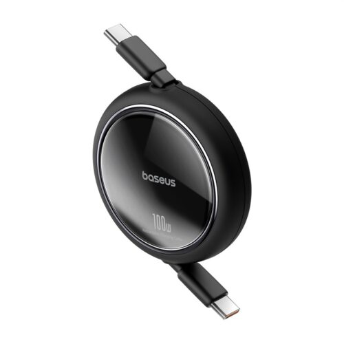 Cáp sạc hiệu Baseus Free2Draw Mini Retractable Type-C to Type-C 100W 1m - Hình ảnh 2