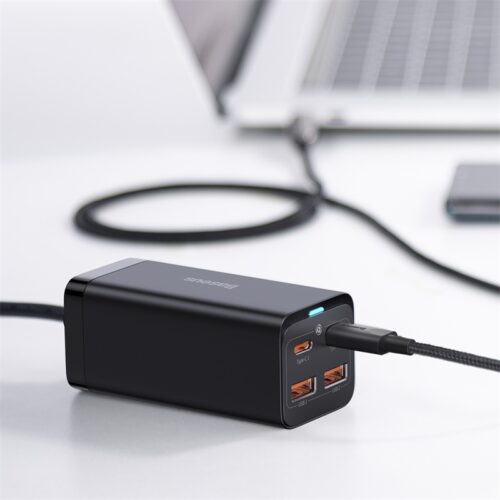 Sạc nhanh hiệu Baseus GaN3 Pro Desktop 2U+2C 100W EU - Hình ảnh 10