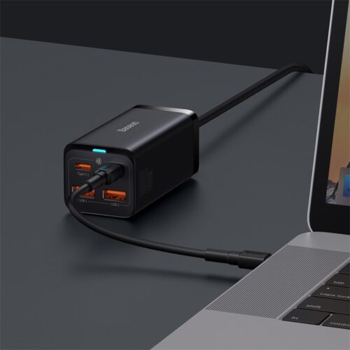 Sạc nhanh hiệu Baseus GaN3 Pro Desktop 2U+2C 100W EU - Hình ảnh 8