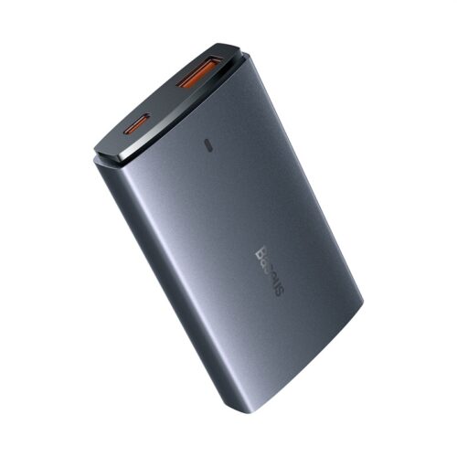 Bộ Sạc Nhanh Baseus GaN5 Pro Ultra-Slim C+U 65W - Siêu Mỏng, Sạc Laptop MacBook, Kèm Cáp 100W và Phích Cắm Du Lịch