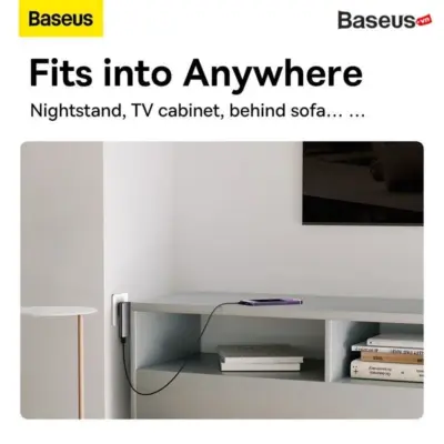 Bộ sạc nhanh hiệu Baseus GaN5 Pro 2C + U 140W EU (With Cable Type-C to Type-C 240W 1m) - Giải phóng sức mạnh tối thượng cho mọi thiết bị của bạn với củ sạc <strong>Baseus GaN5 Pro</strong> 140W. Đây là trạm năng lượng di động đích thực, tích hợp công nghệ GaN5 tiên tiến nhất, mang đến công suất 140W khổng lồ trong một kích thước nhỏ gọn đến kinh ngạc. Với 2 cổng USB-C và 1 cổng USB-A, sản phẩm có thể sạc nhanh đồng thời cho MacBook Pro 16 inch, iPad và điện thoại. Đặc biệt, bộ sản phẩm là một món hời công nghệ khi đi kèm sẵn sợi cáp Type-C to Type-C 240W chuẩn PD 3.1, đảm bảo hiệu suất tối đa. Hãy đơn giản hóa cuộc sống và dọn dẹp bàn làm việc của bạn với <strong>Baseus GaN5 Pro</strong>.